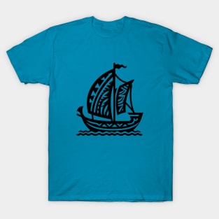 Polynesian Sailboat T-Shirt